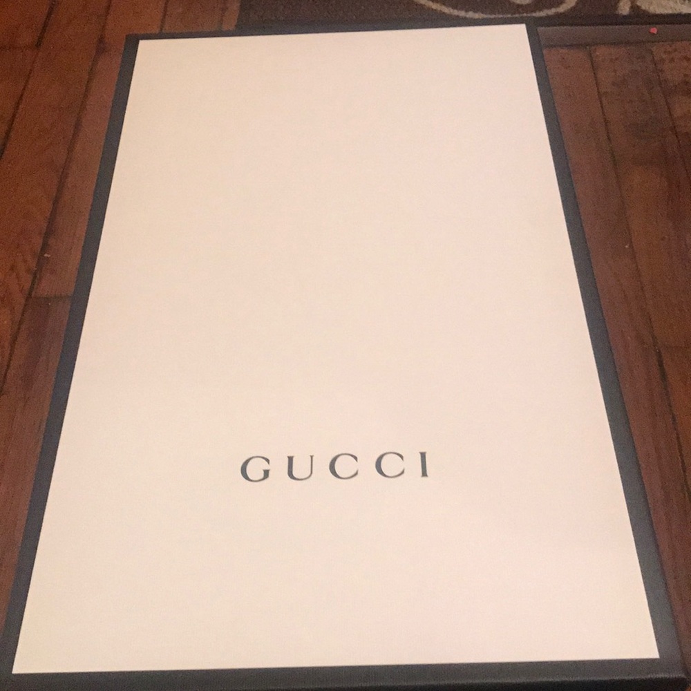 Gucci platform sneakers.